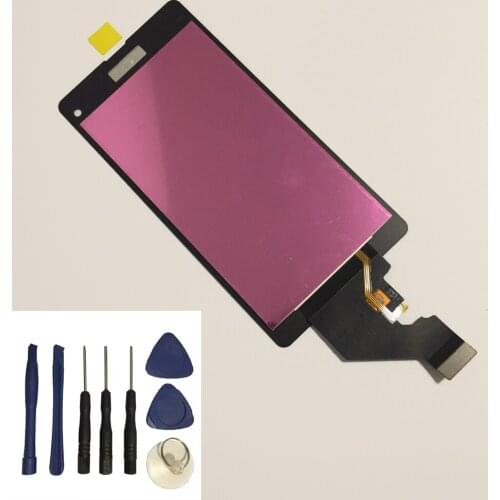 For Sony Xperia Z1 Compact D5503 Z1 mini Touch Screen Panel Digitizer Sensor + LCD Display Monitor Module Assembly + Free Tools