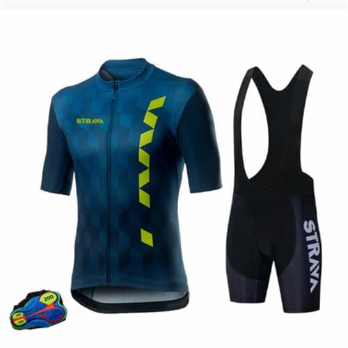 STRAVA Triathlon Bike Road Sport Clothes Shirts for Men 2021 Bicycle Team Full Sleeve Cycling Uniform Bike Team Sportswear
