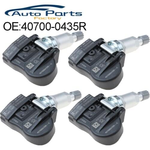 4PCS New TPMS Tire Pressure Sensor For Renault Megane For Laguna Fluence For Latitude 433MHZ 40700-0435R 407000435R S180052064Z