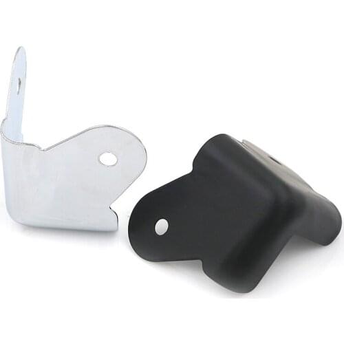 8Pcs/lot Iron Corner Protectors For Speaker Cabinet Guitar Amplifier Part Wood Box Cabinet Decorative Feet Leg Corner Brackets