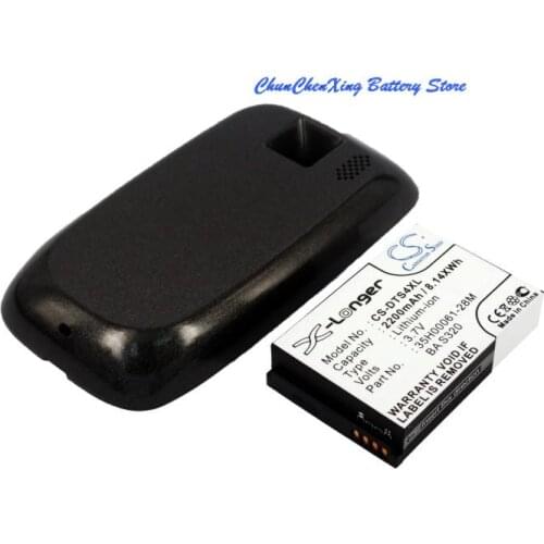 Cameron Sino 2200mAh Battery 35H00061-28M, BA S320 for HTC Opal, Opal 100, T2223, Touch Viva,T2222, For T-Mobile MDA Basic
