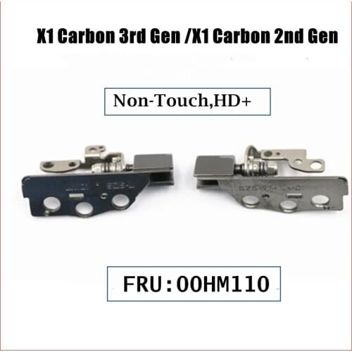 For Lenovo ThinkPad X1 Carbon Gen 2nd 3rd 20A7 20A8 20BS 20BT HD+ No Touch 00HM110 00UR150 LCD Left Right Hinges Axis