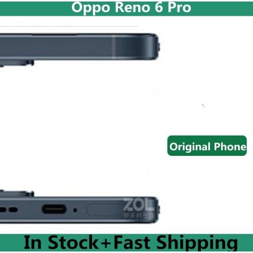 In Stock Oppo Reno 6 Pro Smart Phone Dimensity 1200 Android 11.0 Face ID 6.55" 90HZ 64.0MP Screen Fingerprint 65W Super Charger