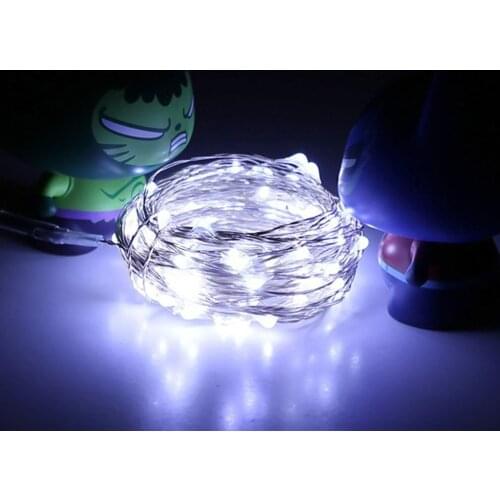 10M Copper Silver Wire 100 LED String lights Waterproof Holiday lighting For Fairy Christmas Tree Wedding Party Decoration