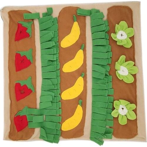 Pet Snuffle Mat Puzzle Toys Increase Pet Cat Puppy IQ Training Games FeedingFeeding Food Intelligence Toy