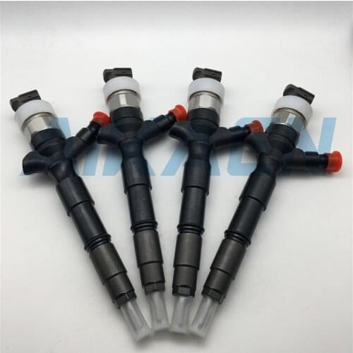 4pcs 095000-5920 23670-0L020 Original Car Engine Injector 0950005920 Common Rail Inyector 5920 For 1kd Toyota Hilux 3.0L D-4D