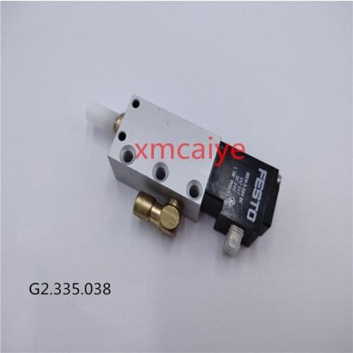2pieces FESTO cylinder valve G2.335.038 for SM102SM74SM52 printing machine high quality standard of replacement