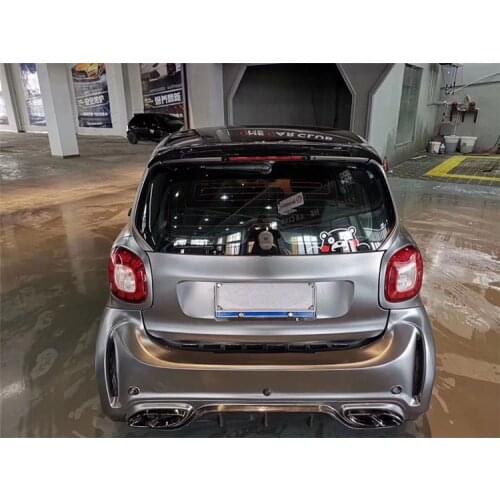 Suit For Smart Benz Fortwo Refitting Carbon Fiber Amg Big Surround Front and Rear Bumper Side Skirt Tail