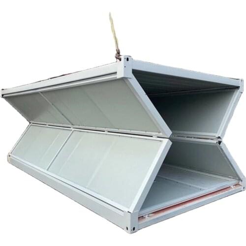 Low Cost Modular Prefabricated Portable Extended Foldable Houseeasy assembled 20ft Office Folding Container House