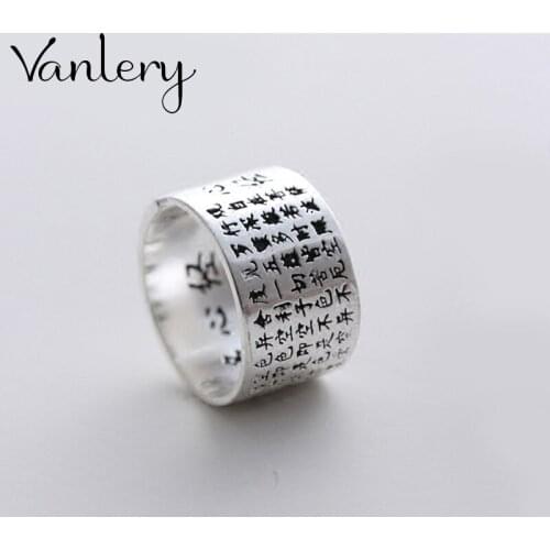 New Trendy Personality Punk Letter Rings For Women Lady Resizable Size Rings Party Jewelry Charm Gifts