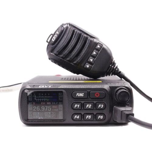 QYT CB-27 CB Radio 26.965-27.405MHz AM/FM 12/24V 4 Watts LCD Screen Shortware Citizen Band Multi-Norms CB Mobile Radio Ham Radio