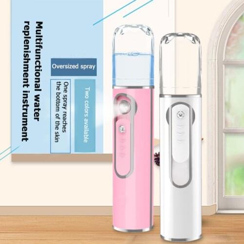 USB Charging Face Moisturizing Spray Eyelash Extensions Sprayer Facial Device Portable Hydrating Nanometer Mist Nebulizer