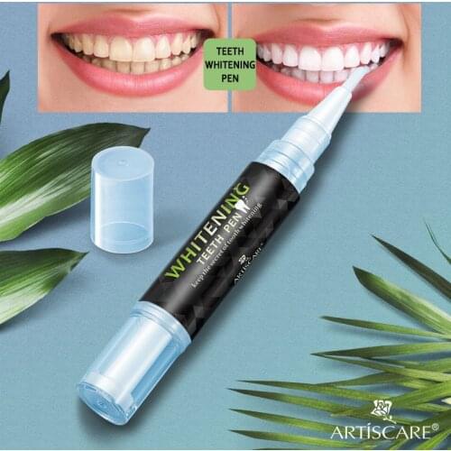 ARTISCARE Teeth Whitening Pen for Cleaning Serum Remove Plaque Stains Dental Tools Whiten Teeth Oral Hygiene Tooth Whitening Pen