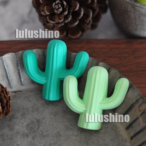 Sugar cake baking silicone mold cactus succulent gypsum aromatherapy biscuit candle drop glue DIY chocolate