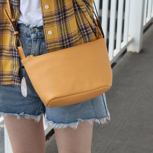 100% Soft Genuine Leather Women Messenger Bag Luxury Design Girls Shoulder Crossbody Bags Fashion Small Purses handbags Clutch