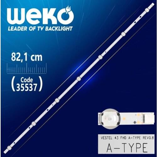 VESTEL 43 FHD A-TYPE REV0.8 - 82.1 CM 7 LED- (WK-1070)