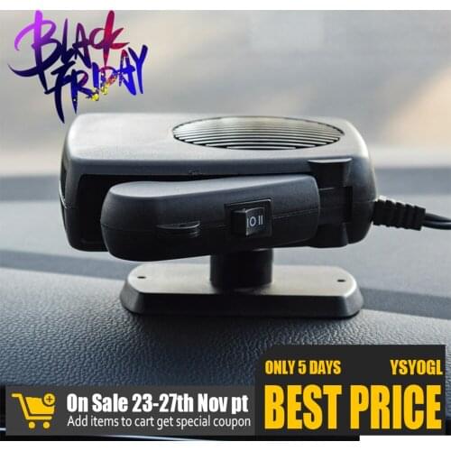 12v/24v 150w Car Fan Heater Air Cooler Fan Windscreen Demister Defroster Car Electrical Heating Fan