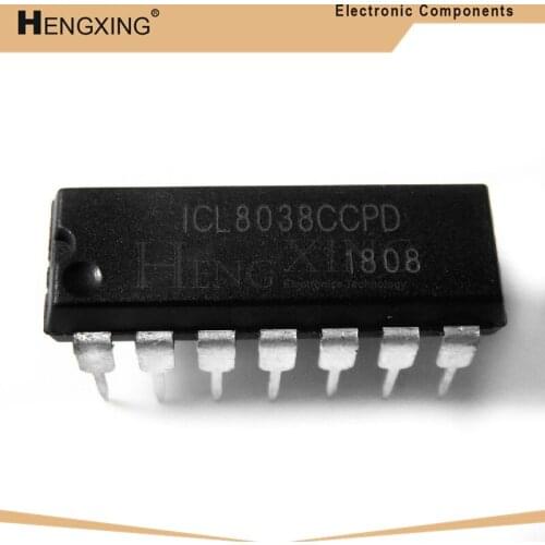 5piece ICL8038CCPD ICL8038 8038CCPD DIP-14 In Stock