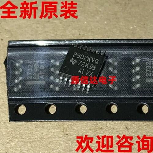 New original LM2902KVQPWR screen printing: 2902KVQ operational amplifier chip real picture shooting
