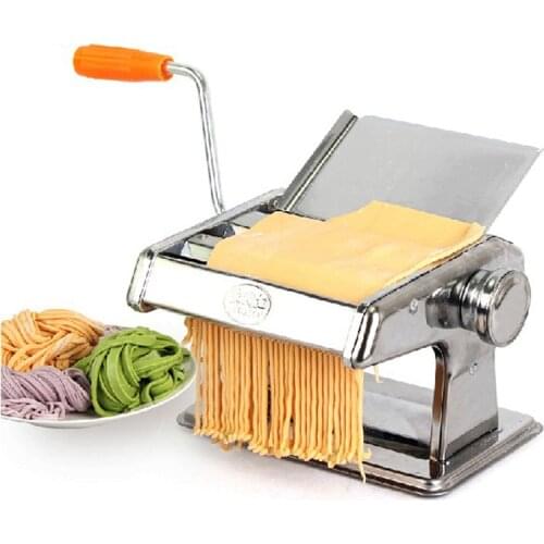 Household Multifunctional Two-knife Stainless Steel Manual Noodle Dumpling Wrapper Noodle Pressing Machine Noodle Maker