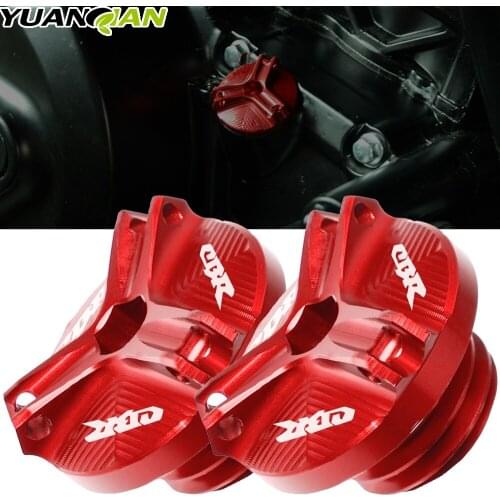 CBR logo Oil Filler Cap Plug For Honda CBR 600 F2 F4 F4i 600RR 954RR 1000RR CBR600RR CBR1000RR CBR1100XX CBR 250R 300 300R 650F
