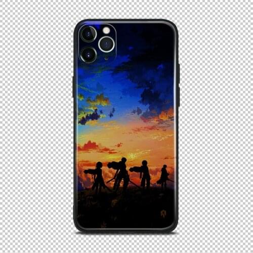 Attack on titan sky Shingeki no Kyojin anime For iPhone se 6 6s 7 8 plus x xr xs 11 pro max soft silicone phone case cover shell