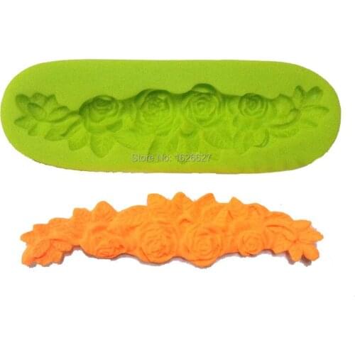 Bakeware Flower Lace Molds of Silicone for Paste Americana Silicone Mold Cake Decorating Tools For Fondant Cake Cupcake