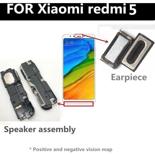 FOR Xiaomi redmi 5 Loudspeaker composition Front Earpiece Ear piece Speaker earpiece FOR phone Repair and Replacement Parts