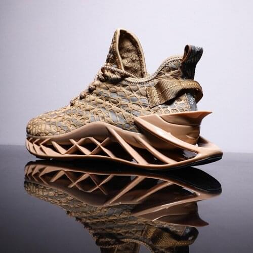 New Trend Men Sport Shoes Sneakers Men Blade Shoes Men Breathable Running Shoes Man Jogging Walking Shoes Male Plus Size 45