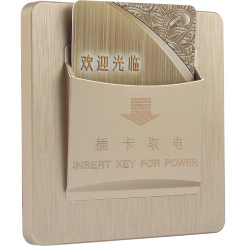 Wall switch access control the switches 40A Hotel Energy Saving card switch