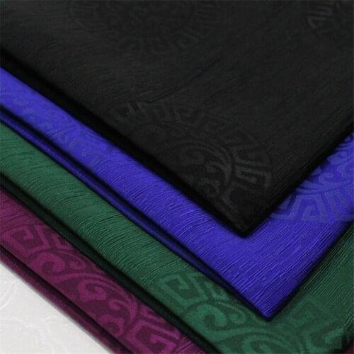 NCF634 Solid Color Chinese Traditional Silk Brocade Fabric Chinese Couples Clothing Home Textiles Decoration Fabrics DIY Fabric