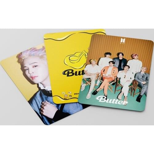 NEW KPOP South Korean Groups Bangtan Boys Album Poster Lomo Cards New Album BUTTER Collection Card Photocard Lomo Cards Gift