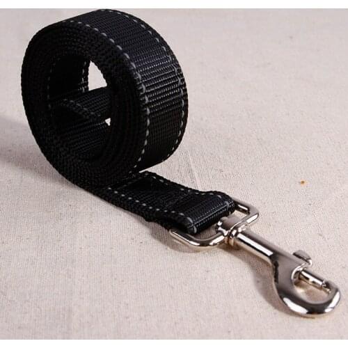 New Reflective Dog Leashes Strong Nylon Rope Soft Use For Medium Large Dog Outdoor Walking Collar Leads Pets Product Supplier