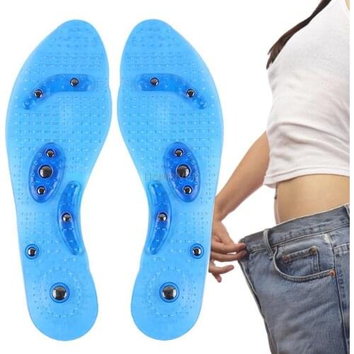 Shoe Insoles Orthotics Magnetic Insoles Orthopedic Memory Foam Insoles for Flat Foot Arch Support Shoes Insert Pad Woman Men