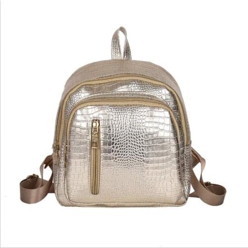 Simple Style Backpack Women Leather Backpacks For Teenage Girls School Bags Fashion Vintage Solid Black backpack Bag Youth CY-05