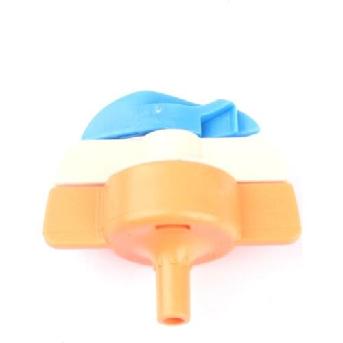 50pcs 6mm Joint 360 Degree Rotating Sprinkler Super High Quality All Aspects Spray Garden Hanging Irrigation System Sprinklers