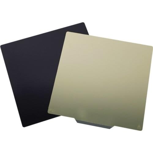 235x235mm Steel Sheet Hot Bed Spring Steel Sheet Smooth Surface Base 3D Printer Parts PEI Magnetic Build Plate