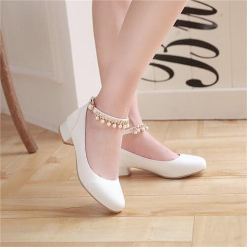 New Girls Dance Shoes Princess Children Dress Moccasins Student White Performance High Heels Baby Kids Leather Shoes 04
