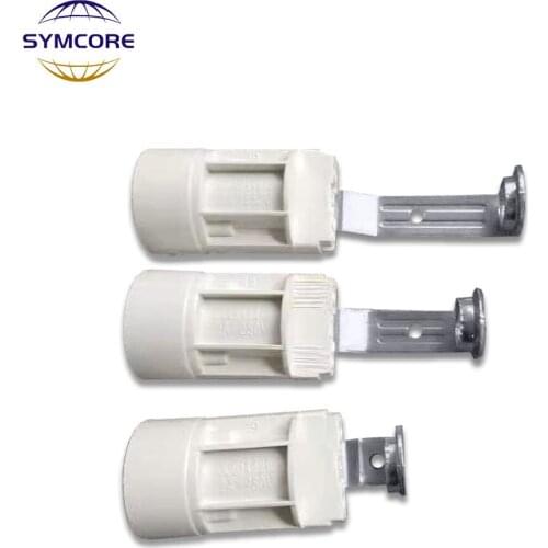 5pcs E14 Candle Crystal Lamp Height Plastic Bracket Lamp Holder 53mm/70mm/80mm/100mm Light Base With Bracket And Cable 110V/220V