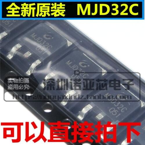 10pcs/lot Patch Transistor MJD32C TO-252 CJ Original Genuine Transistor