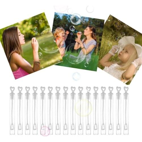 100/60/48pcs Bubble Maker Water Bottle Toy Playing Fun kid Toy Wedding Decor Compact and Portable Carry Convenient