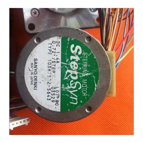 103H7522-5643 1.4A Used One , Stepper motor, Good Working free shipping