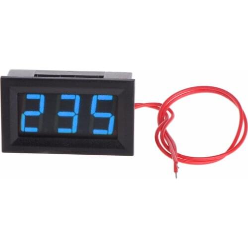 2 Wire 0.56" AC 30V-500V LED Digital Voltmeter Voltage Meter Monitor Tester For 110V 220V 380V Tester Tools