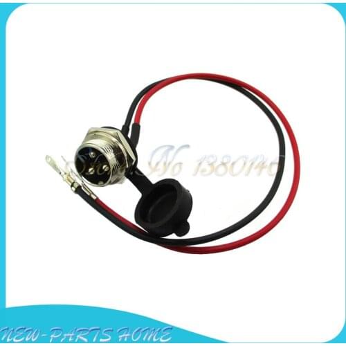 3 Pin Connector Jack Socket For Battery Charger Razor Izip E Scooter Star II