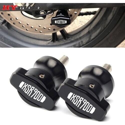 6MM Motorcycle CNC Accessories Swingarm Spools Stand Screw Slider For YAMAHA XSR900 XSR 900 ABS 2014 2015 2016 2017 2018 2019