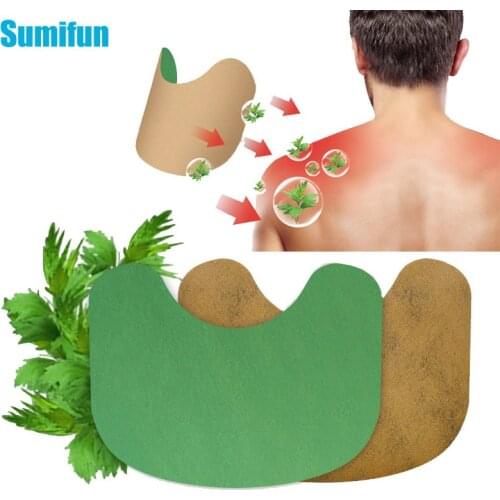 6Pcs Wormwood Cervical Patch Pain Relief Patch Moxibustion Rheumatoid Arthritis Neck Shoulder Joint Ache Herbal Medical Plaster