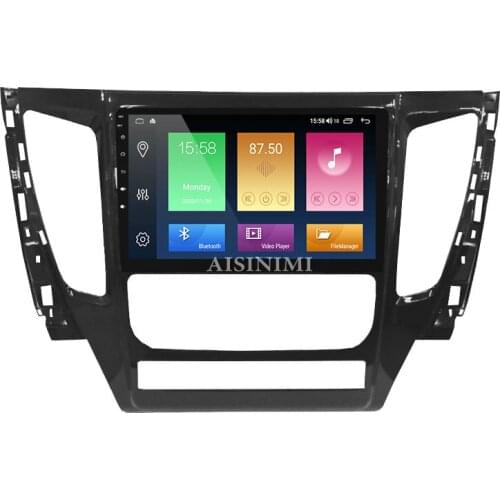 AISINIMI Android 10 Car Dvd Player navigation For MITSUBISHI PAJERO 2017 car radio Car Audio Gps Multimedia Stereo Monitor