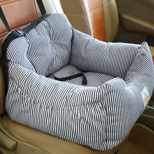 Pet Dog Carrier Car Seat Pad With Safety Belt Cat Puppy Bag Safe Carry House Dog Seat Bag Basket Pet Car Travel Product