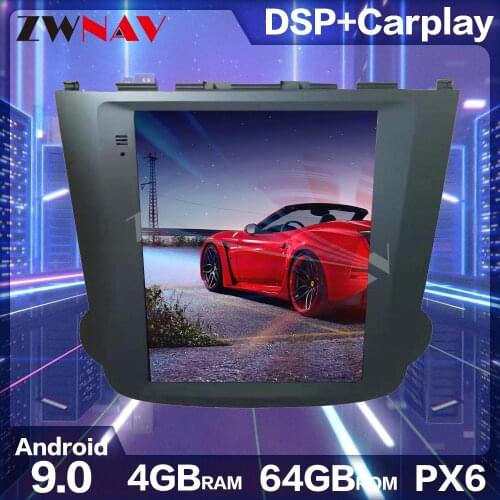 10.4" Tesla Screen Car Multimedia GPS Navigation For Honda Crv CR-V 2007-2011 Autoradio Bluetooth Stereo Android 9.0 Head Unit