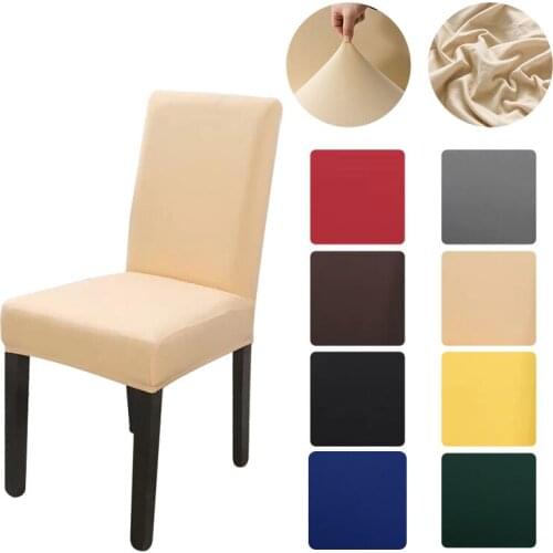 Chair Covers Spandex Elastic Chair Cover Fabric Chair Covers for Dining Room Chairs Covers for Chairs Kitchen Office Chair Cover